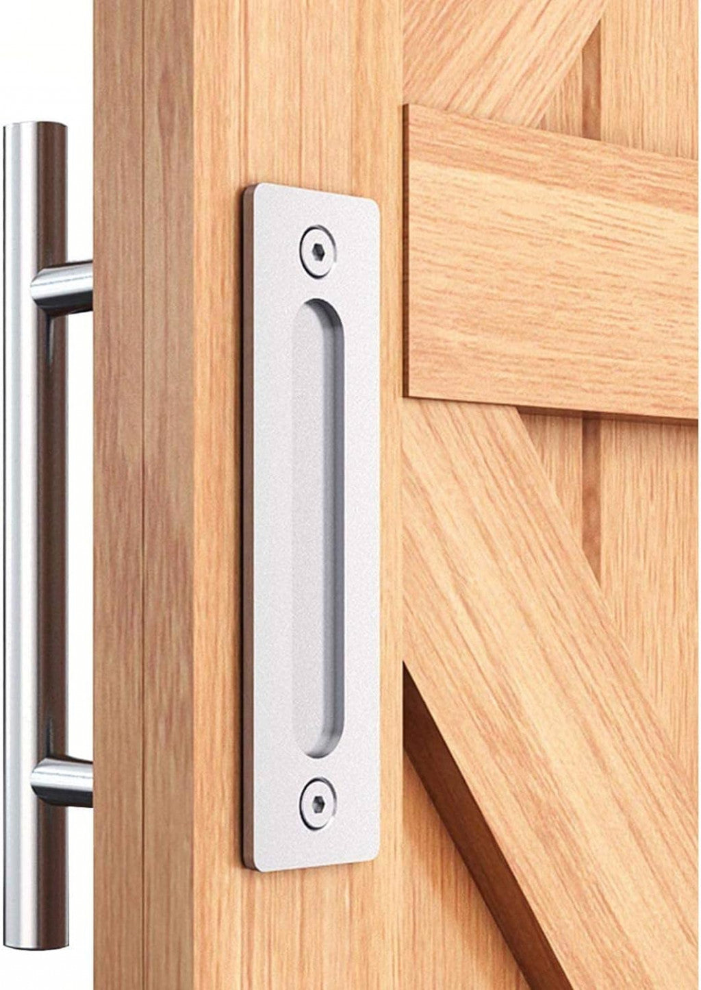 Silver Round Handle